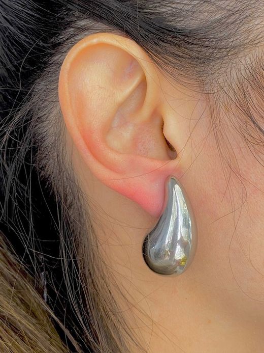 XL-Ohrhänger aus Stahl