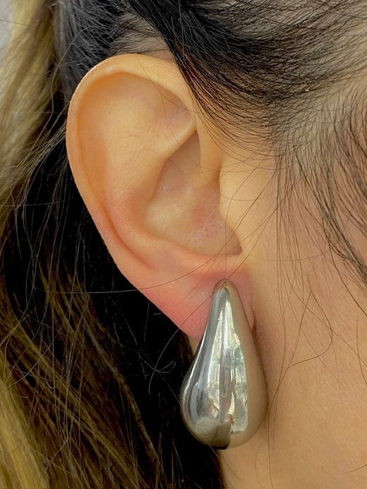 XL-Ohrhänger aus Stahl