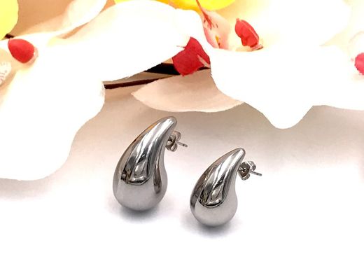 XL-Ohrhänger aus Stahl