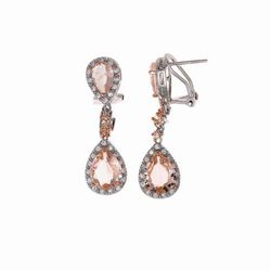 Pendientes largos Siena Pink