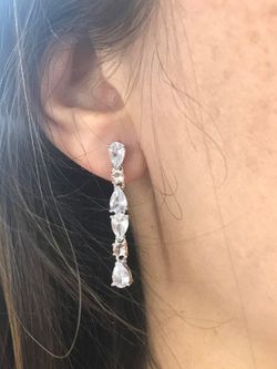 Lange schlanke Ohrringe
