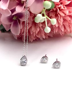 Pendientes Lotus Silver LP3079 punto de luz Lágrima