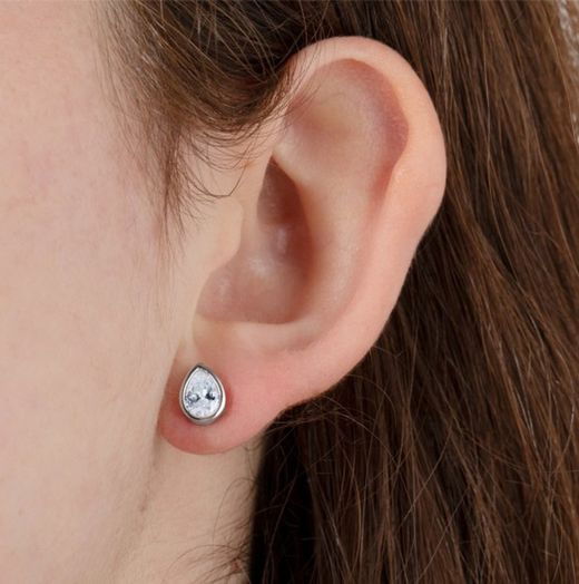 Pendientes Lotus Silver LP3079 punto de luz Lágrima