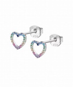 Pendientes Lotus Silver LP3670 Heart Multi