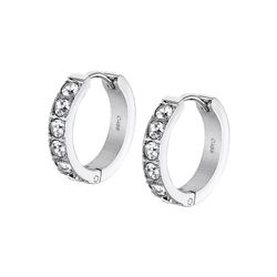 Pendientes Lotus Style LS2354de acero con circonitas