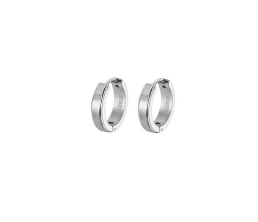 Boucles d'oreilles Lotus Style LS2390 en acier mat