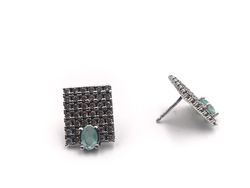 Panama-Silberohrringe