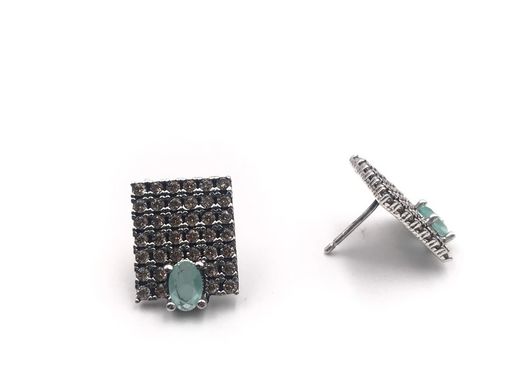 Panama-Silberohrringe