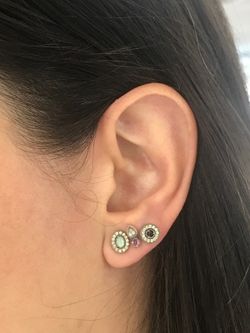 Raive Mini-Onyx-Ohrringe