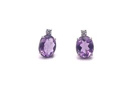 Pendientes Top Amatist