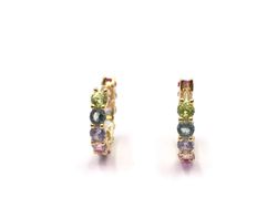 Top Creolen XS Zirkonia Gold