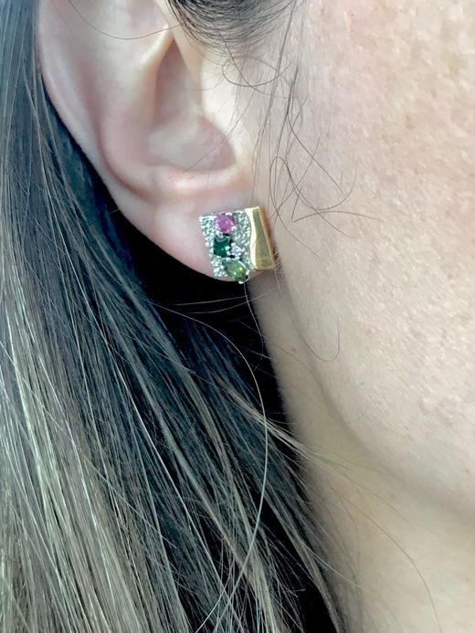 Pendientes Top Gap Multi