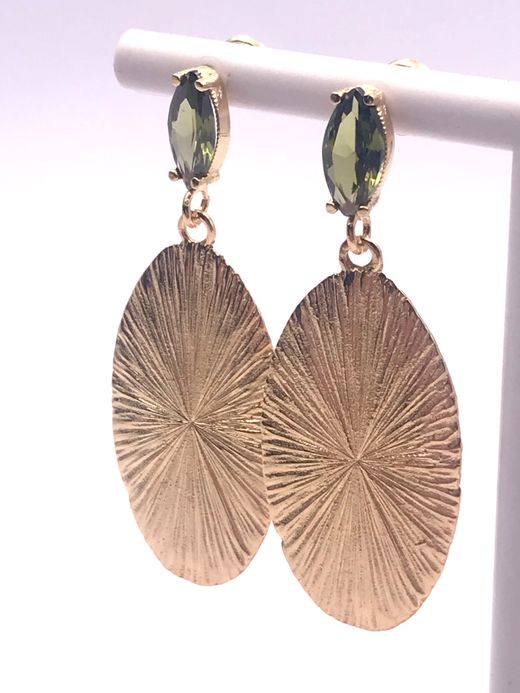 Pendientes Top plata Shika