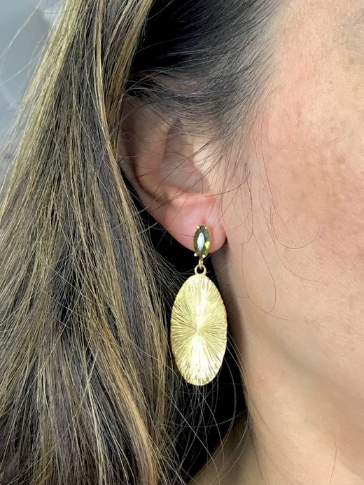 Pendientes Top plata Shika