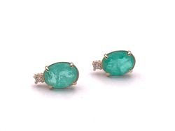 Pendientes Top Quartz Gold
