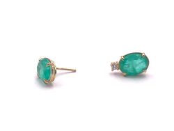 Pendientes Top Quartz Gold