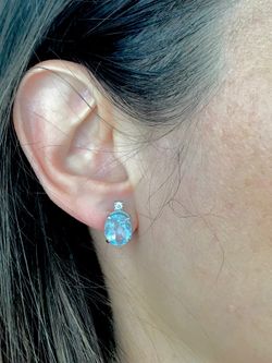 Pendientes Top Topaz