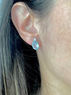 Pendientes Top Topaz