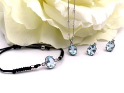 Pendientes Top Topaz
