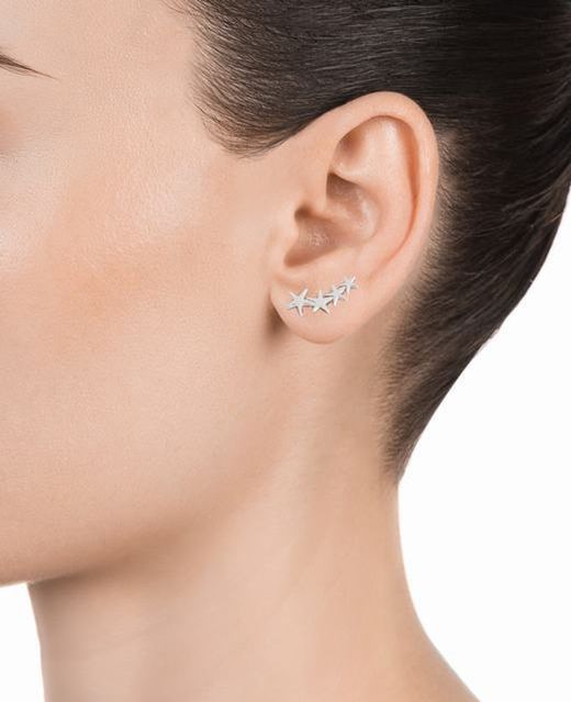 Boucles d'oreilles étoile grimpante Viceroy