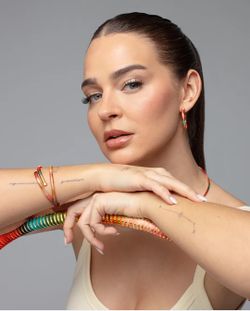 Pendientes Viceroy Tubogas Laura Escanes Gold Multi