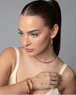 Pendientes Viceroy Tubogas Laura Escanes Gold Multi