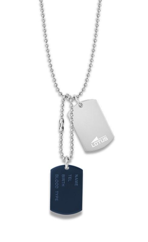 Placa Militar Lotus Urban Man Blue