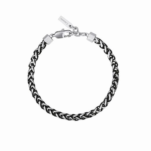 Pulsera acero trenzado