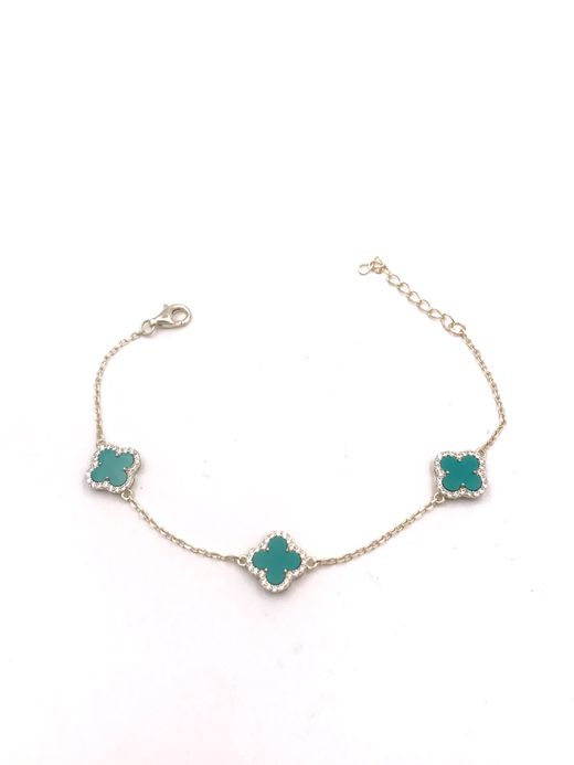 Alhambra Blaugold-Armband