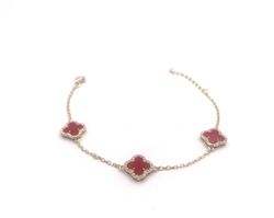 Alhambra Rotgoldarmband