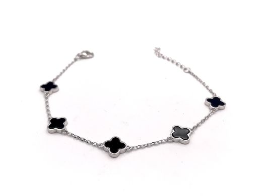 Pulsera Alhambra S Black Silver