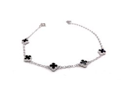 Pulsera Alhambra XS Black Silver