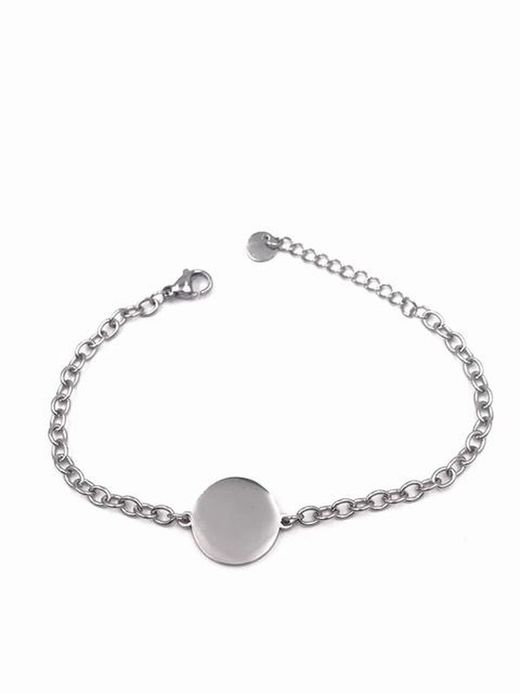 Bracelet en acier Circle M personnalisable