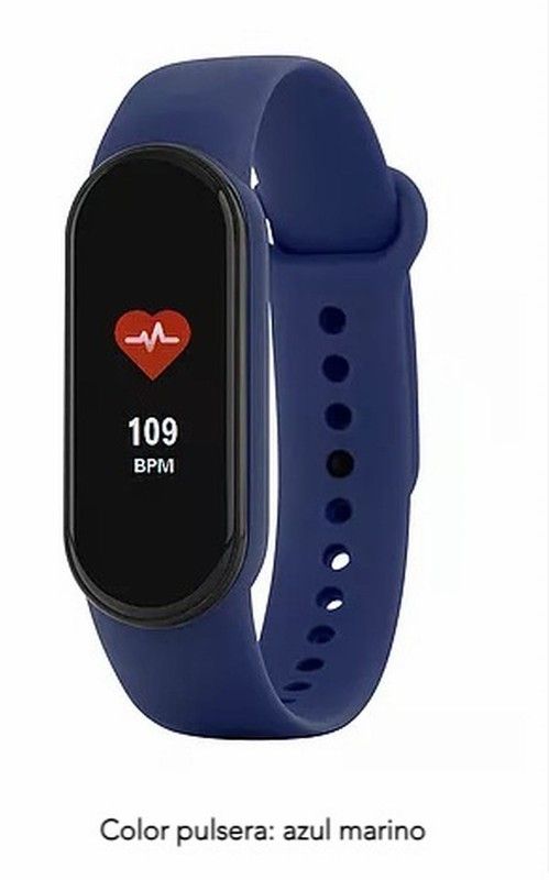 Pulseira atividade Marea azul marinho com ciclo menstrual