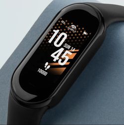 Pulsera de actividad Marea Smartwach con dos correas, negra y roja