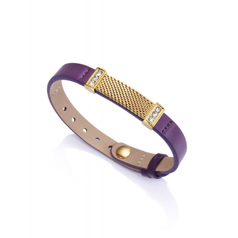 Pulsera Rígida Pulseras Cuero Mujer Viceroy Pulsera De Mujer Acero - Main Image