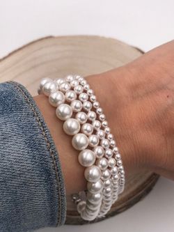 Pulsera de perlas 5 mm
