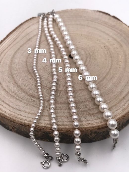 Pulsera de perlas 5 mm