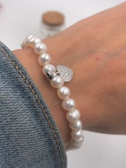 Pulsera de perlas cultivadas