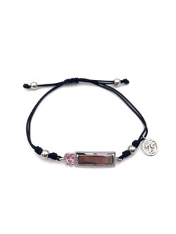 Silbernes Liebes-Rosa-Armband