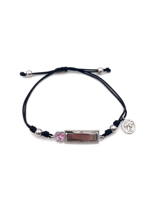 Silbernes Liebes-Rosa-Armband