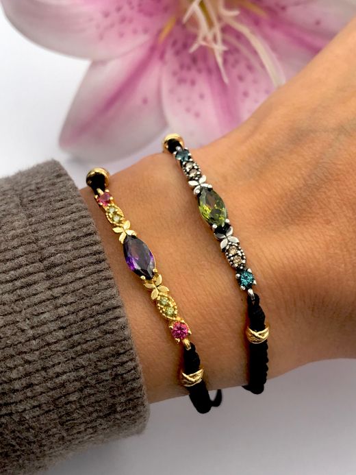 Pulsera de plata Mystical