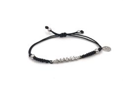 Bracelet en argent rhodié Top Silver Mom