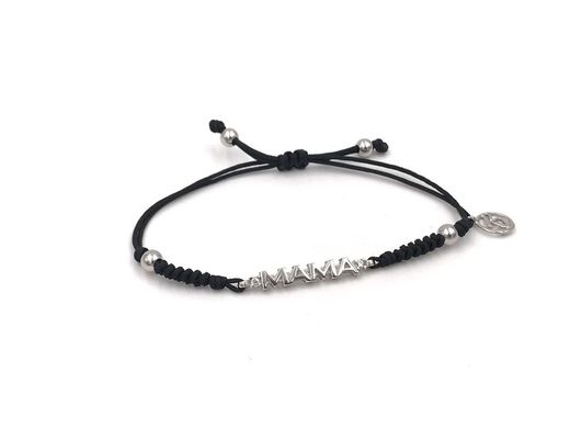 Bracelet en argent rhodié Top Silver Mom