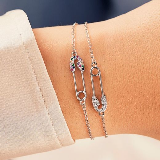 Bracelet de sécurité en argent