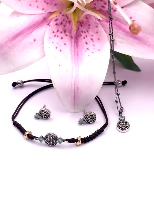 Pulsera de plata Stormy