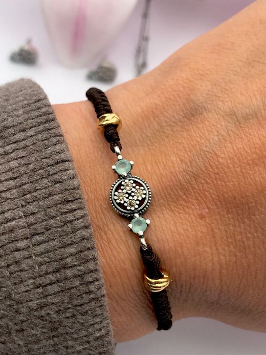 Pulsera de plata Stormy