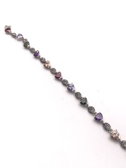 Pulsera Elegante en plata de ley Multi