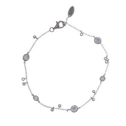 Pulsera en plata de ley Motion
