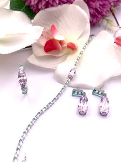 Pulsera en plata de ley Rosemari